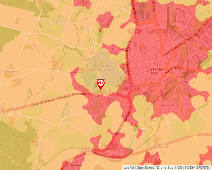 Carte Géoportail pour les drones de loisir