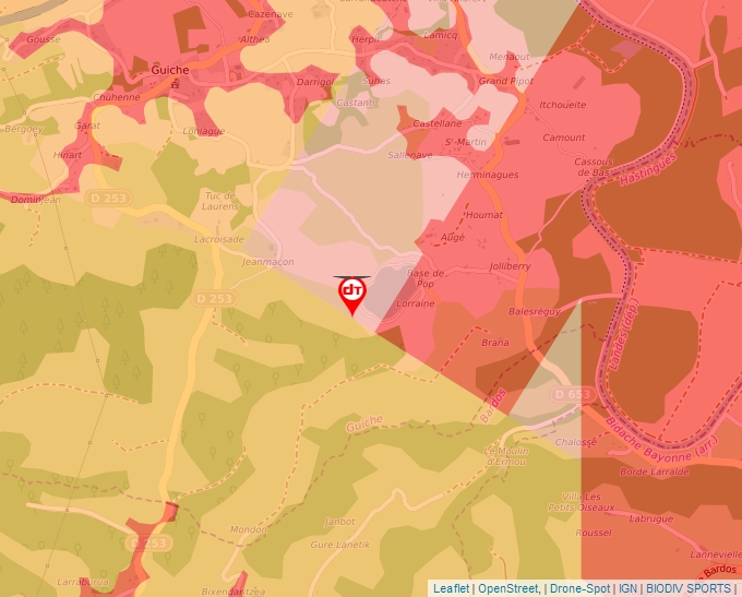 Carte Géoportail pour les drones de loisir