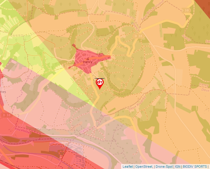 Carte Géoportail pour les drones de loisir