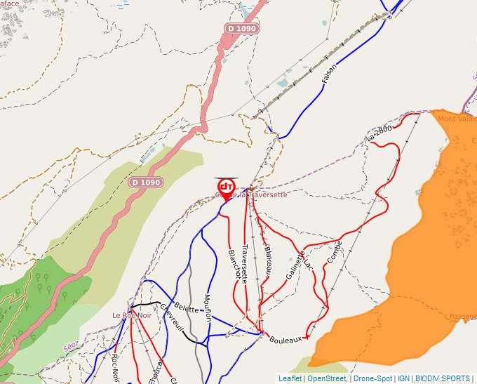 Carte Géoportail pour les drones de loisir