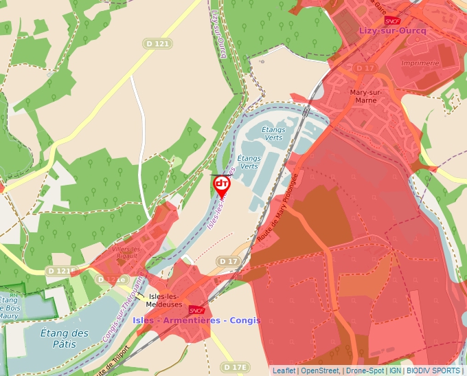 Carte Géoportail pour les drones de loisir