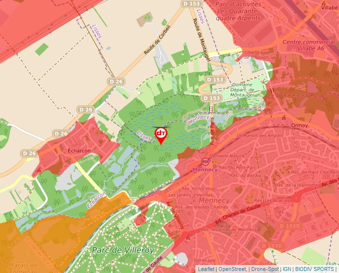 Carte Géoportail pour les drones de loisir