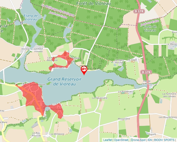 Carte Géoportail pour les drones de loisir