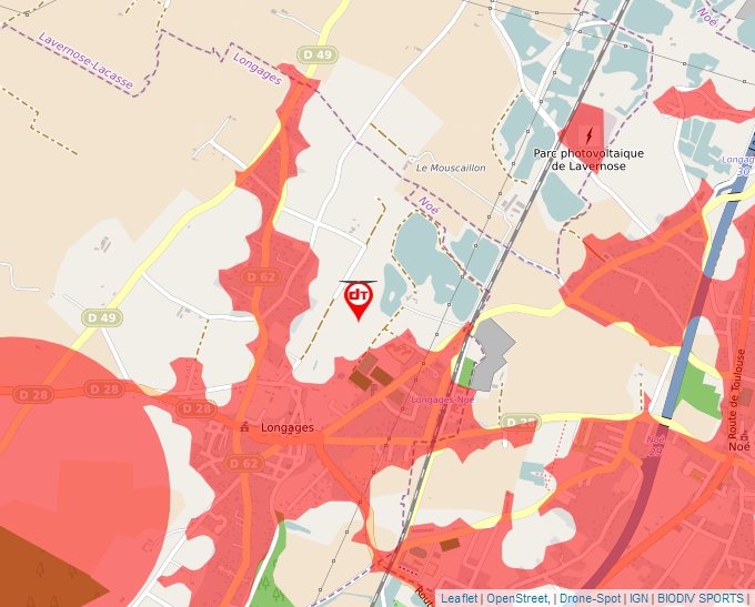 Carte Géoportail pour les drones de loisir