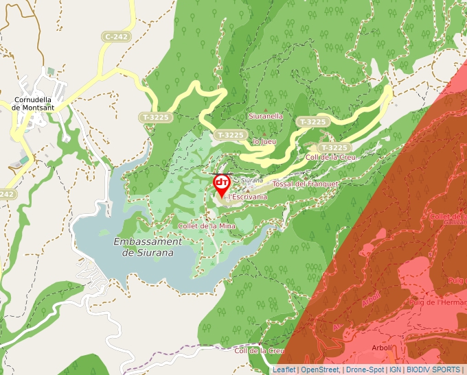 Carte Géoportail pour les drones de loisir