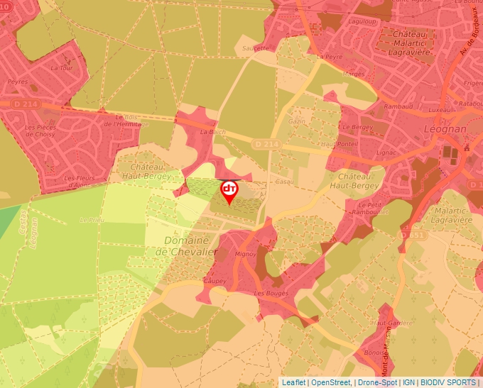 Carte Géoportail pour les drones de loisir