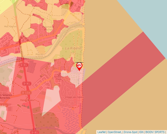 Carte Géoportail pour les drones de loisir