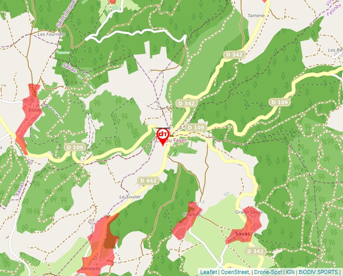 Carte Géoportail pour les drones de loisir