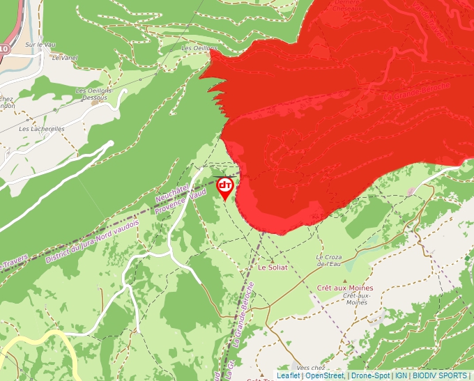 Carte Géoportail pour les drones de loisir