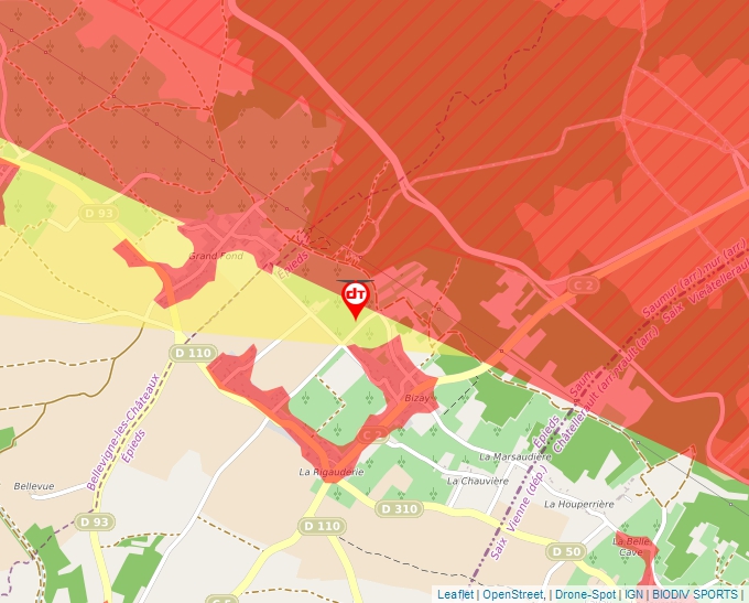 Carte Géoportail pour les drones de loisir