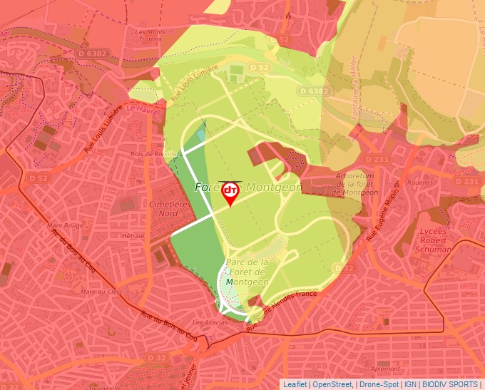 Carte Géoportail pour les drones de loisir