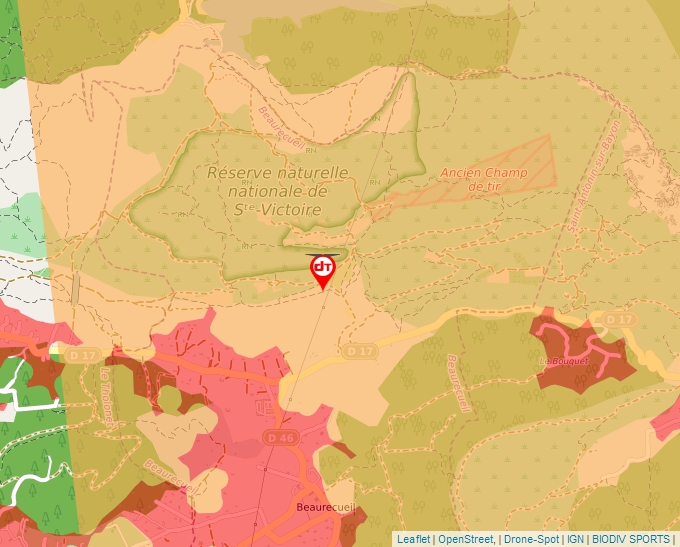 Carte Géoportail pour les drones de loisir