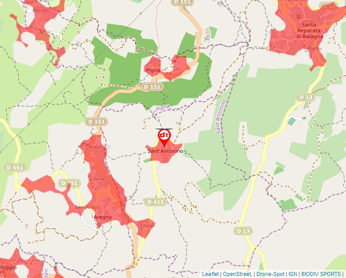 Carte Géoportail pour les drones de loisir