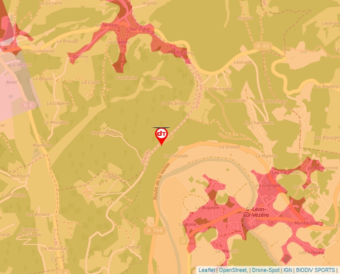 Carte Géoportail pour les drones de loisir