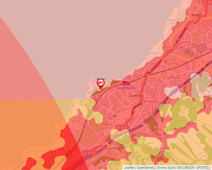 Carte Géoportail pour les drones de loisir