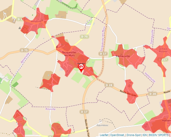 Carte Géoportail pour les drones de loisir