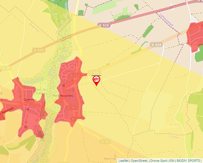 Carte Géoportail pour les drones de loisir