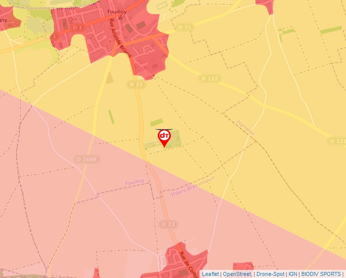 Carte Géoportail pour les drones de loisir