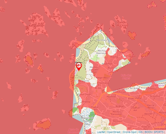 Carte Géoportail pour les drones de loisir