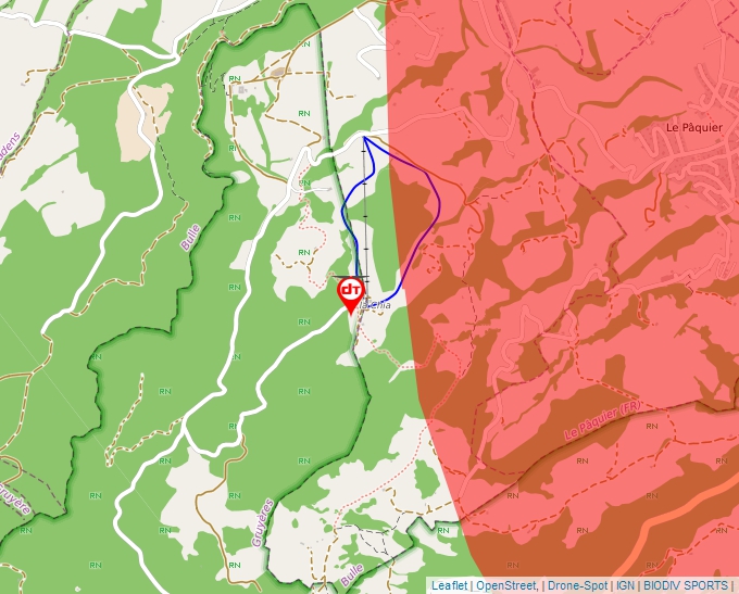 Carte Géoportail pour les drones de loisir