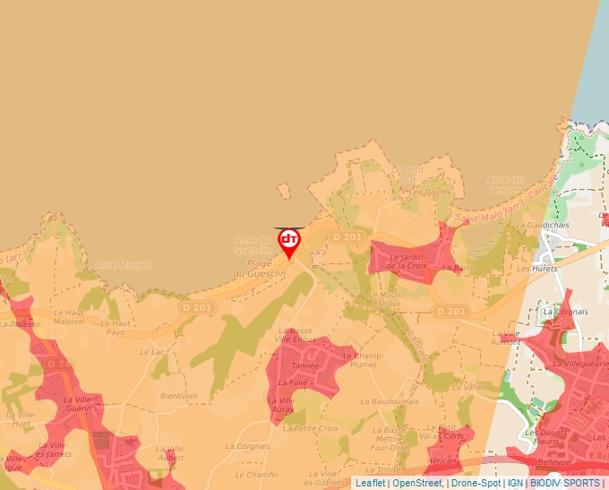 Carte Géoportail pour les drones de loisir