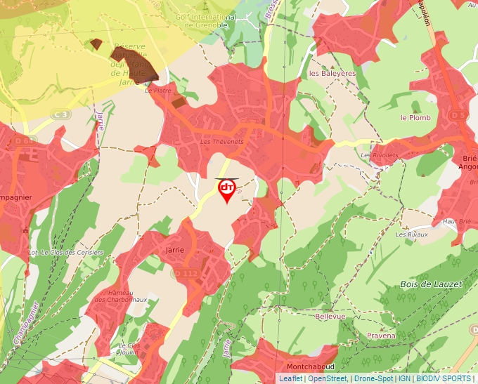 Carte Géoportail pour les drones de loisir