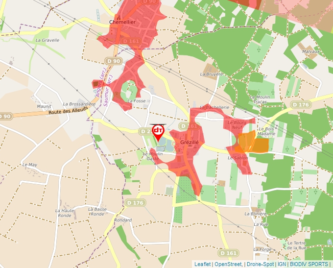 Carte Géoportail pour les drones de loisir