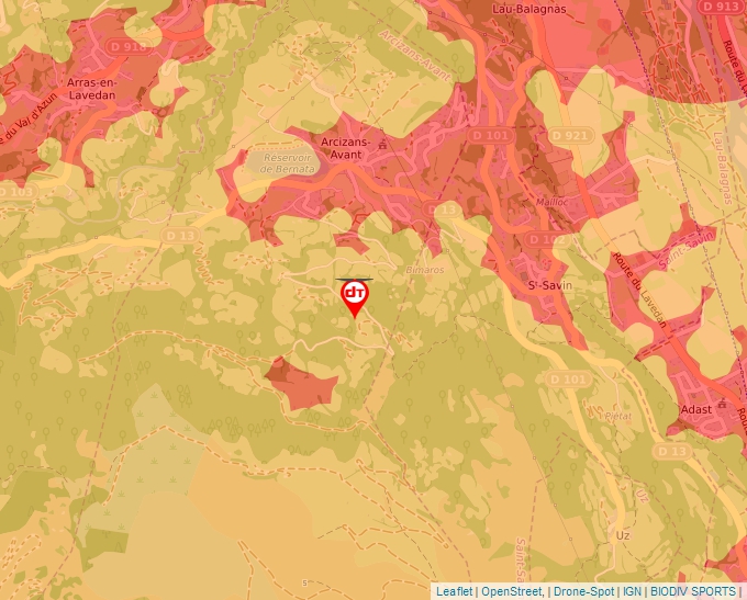 Carte Géoportail pour les drones de loisir