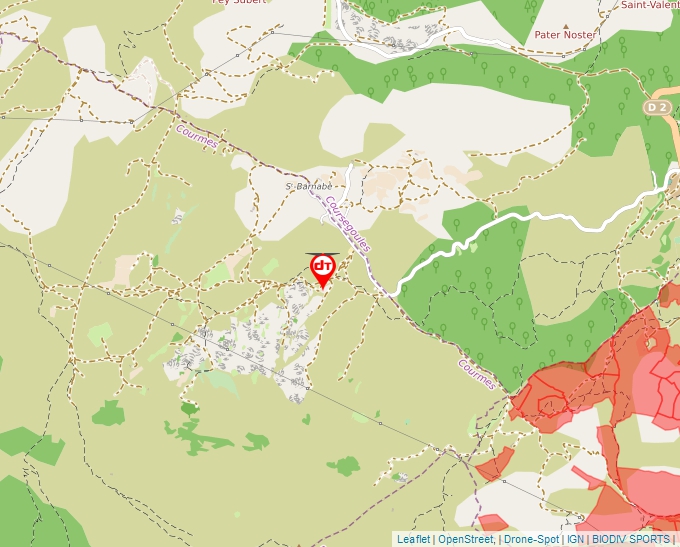 Carte Géoportail pour les drones de loisir