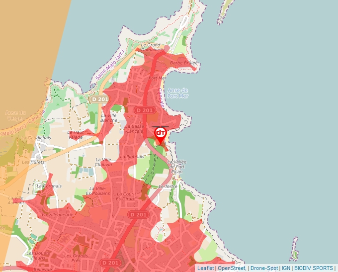 Carte Géoportail pour les drones de loisir