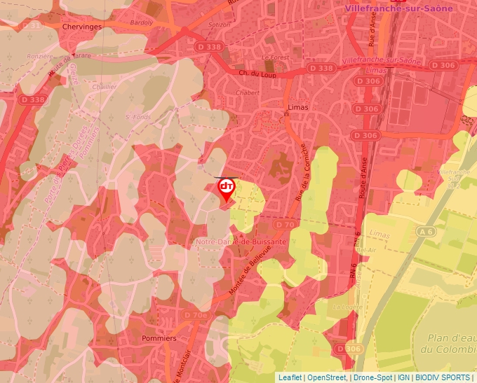 Carte Géoportail pour les drones de loisir