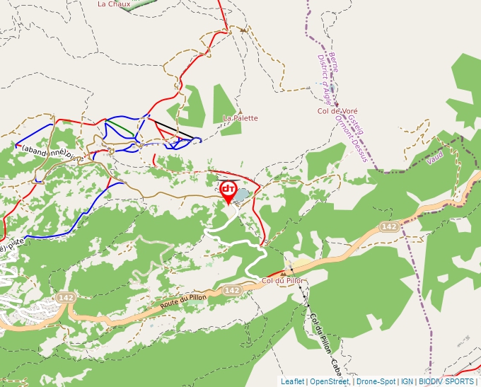 Carte Géoportail pour les drones de loisir