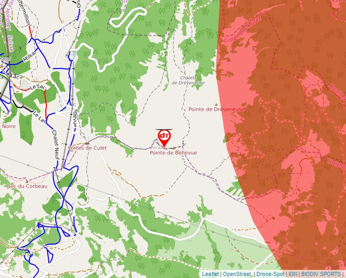 Carte Géoportail pour les drones de loisir