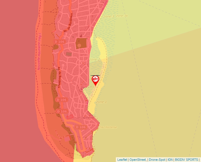 Carte Géoportail pour les drones de loisir