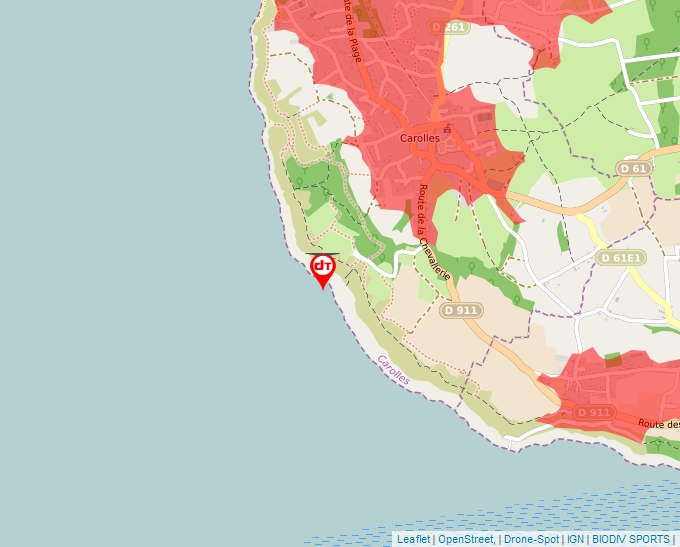 Carte Géoportail pour les drones de loisir