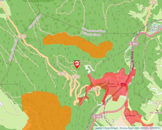 Carte Géoportail pour les drones de loisir