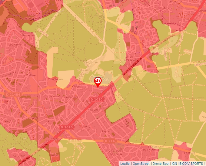 Carte Géoportail pour les drones de loisir