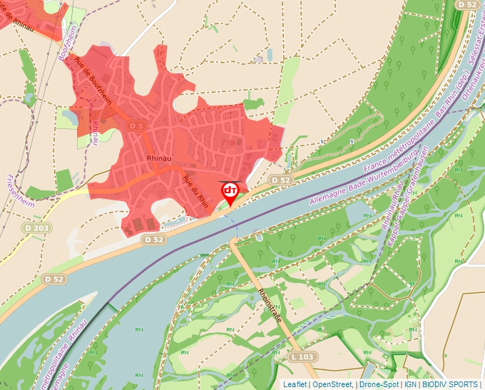 Carte Géoportail pour les drones de loisir