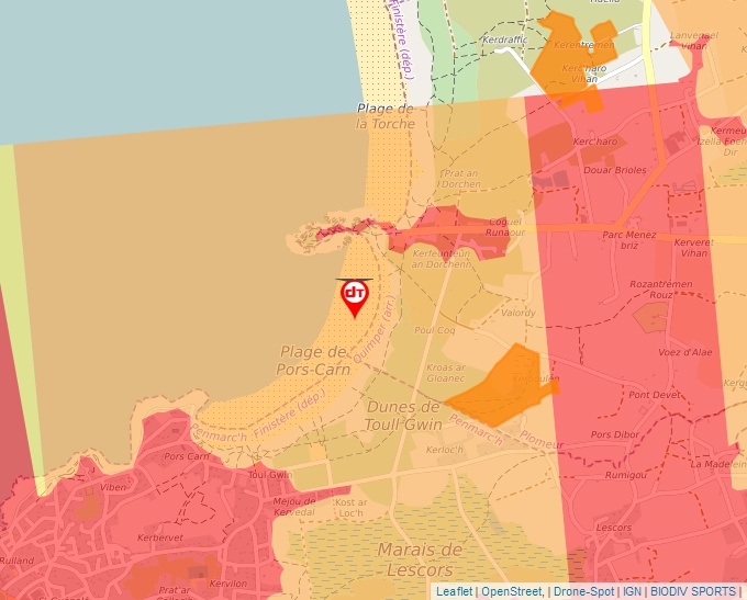 Carte Géoportail pour les drones de loisir