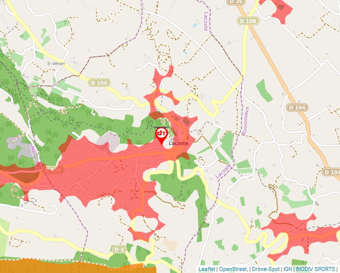 Carte Géoportail pour les drones de loisir