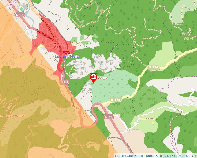 Carte Géoportail pour les drones de loisir