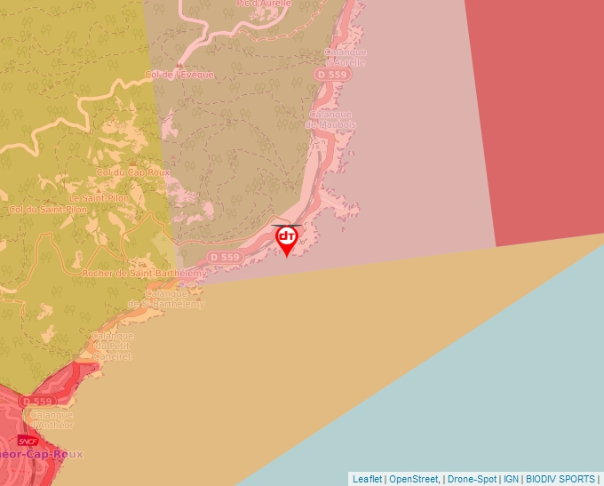 Carte Géoportail pour les drones de loisir