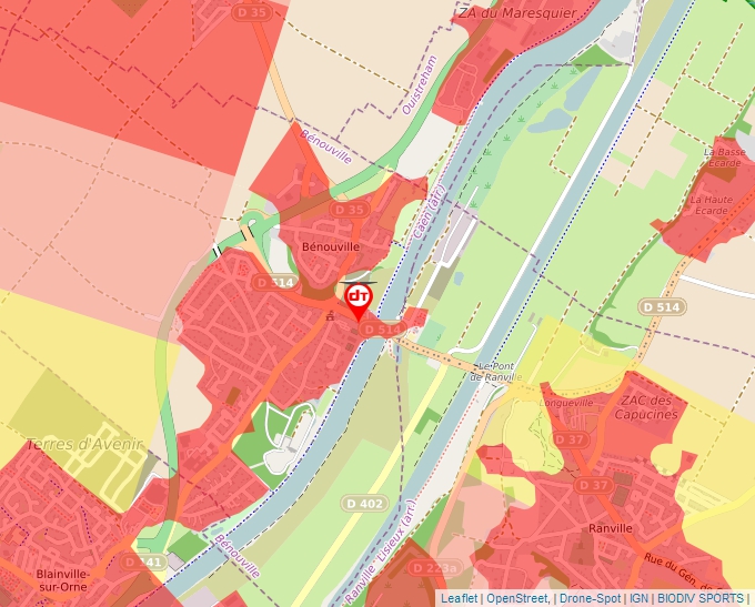 Carte Géoportail pour les drones de loisir