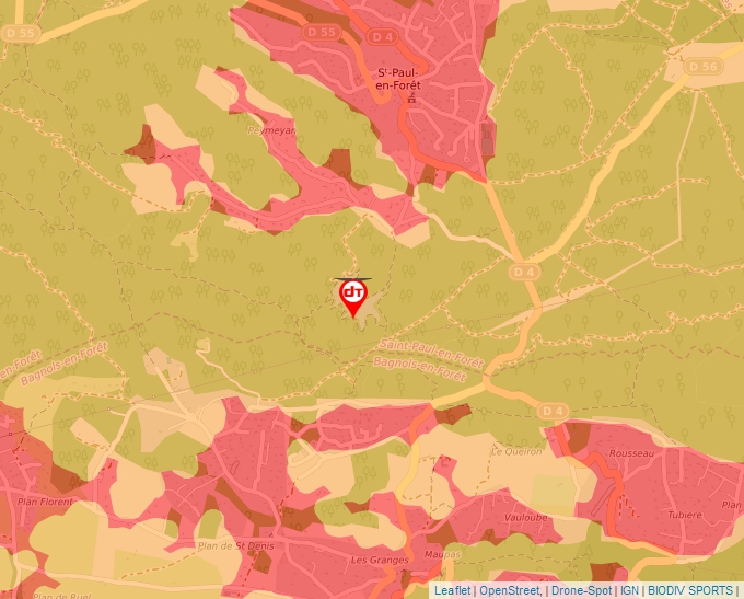 Carte Géoportail pour les drones de loisir