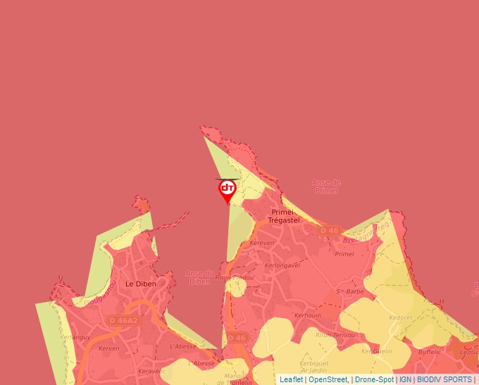 Carte Géoportail pour les drones de loisir