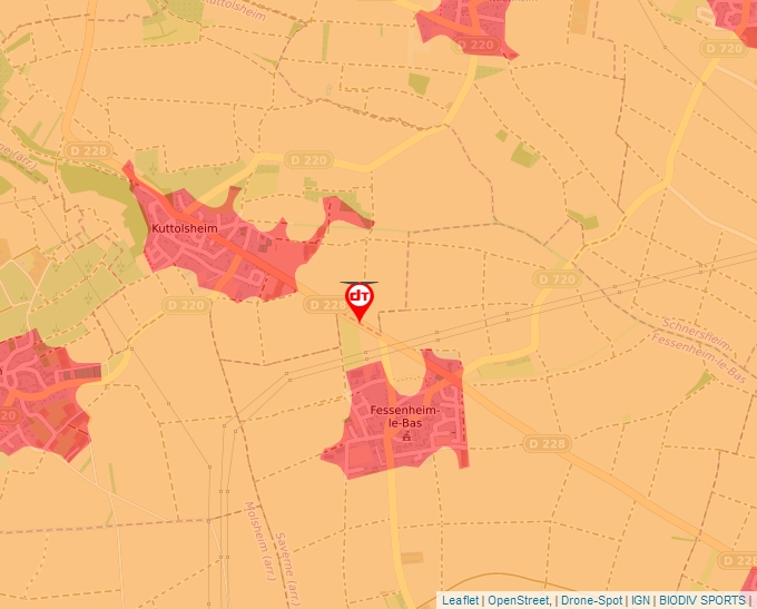 Carte Géoportail pour les drones de loisir