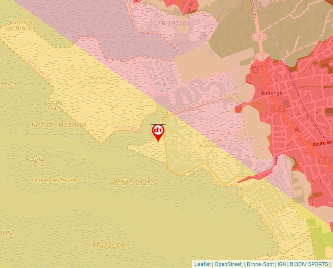 Carte Géoportail pour les drones de loisir