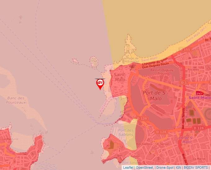 Carte Géoportail pour les drones de loisir