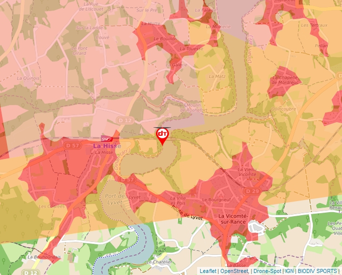 Carte Géoportail pour les drones de loisir