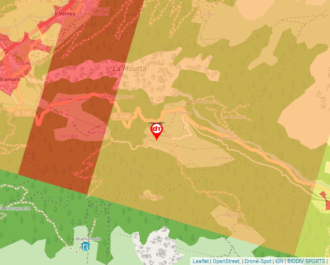 Carte Géoportail pour les drones de loisir